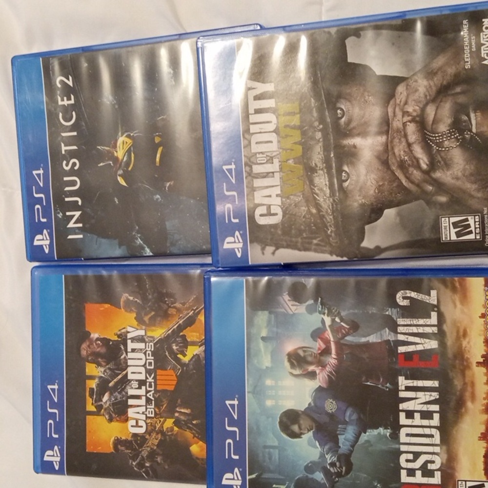 4 PS4 games